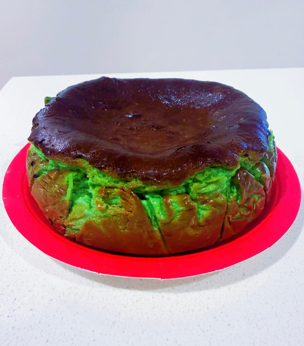 Japanese Matcha Basque Cheesecake Mini
