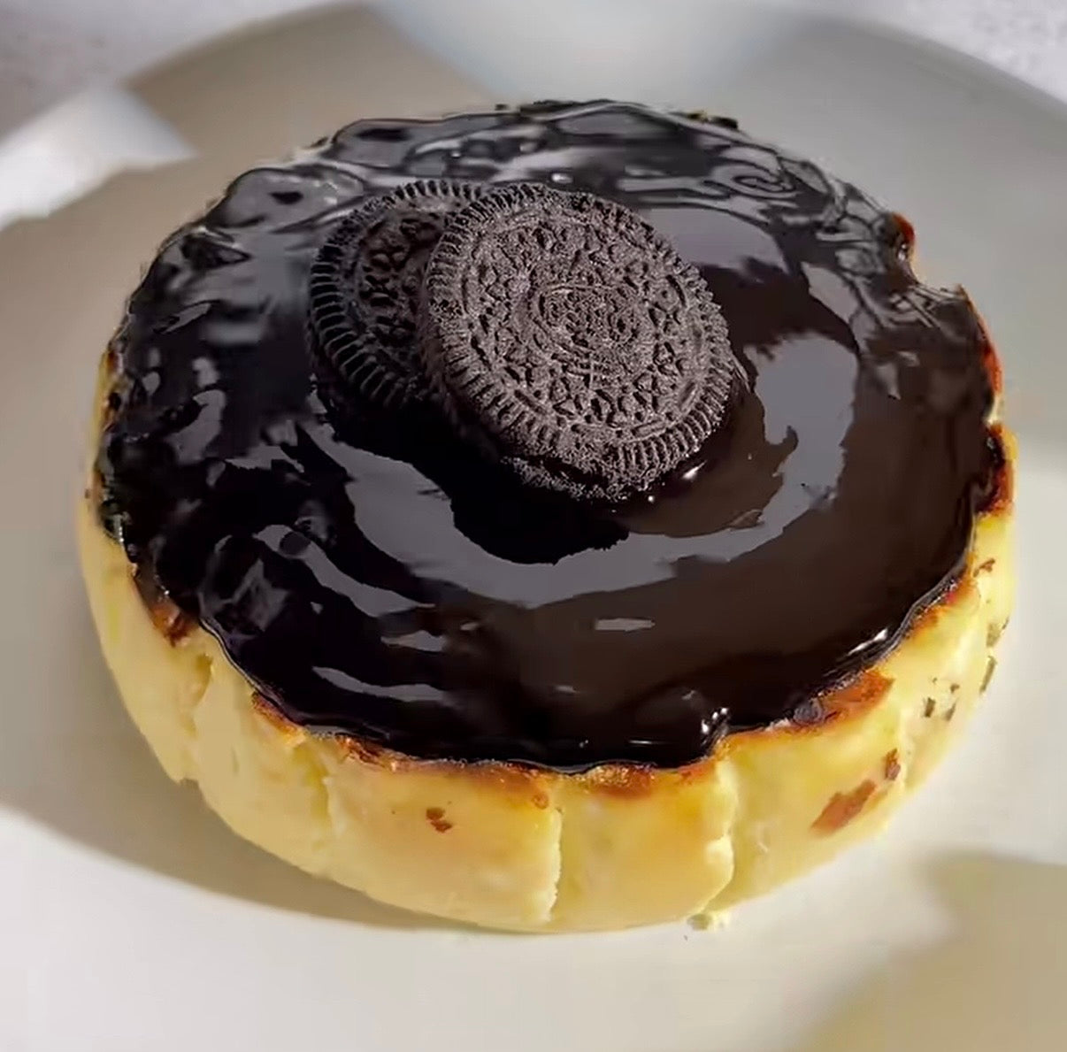 Oreo Basque Cheesecake Mini