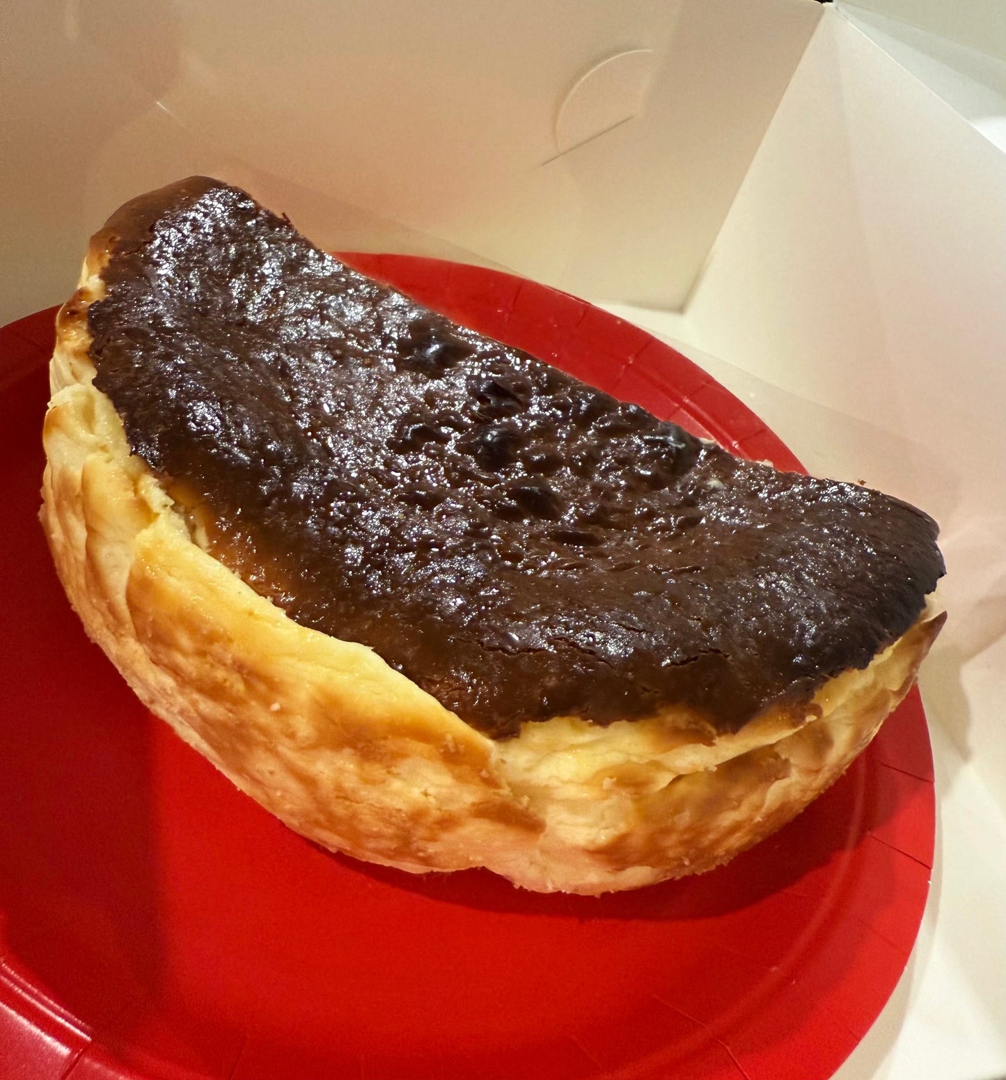 Basque San Sebastián Cheesecake Half