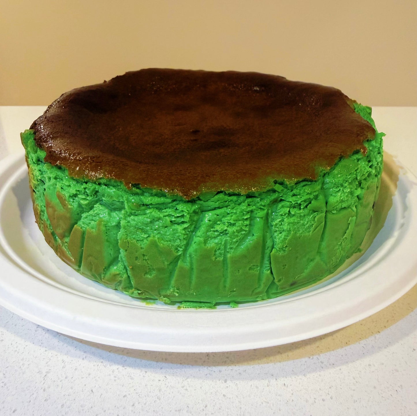 Japanese Matcha Basque Cheesecake XL