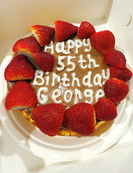 Strawberry Basque Cheesecake
