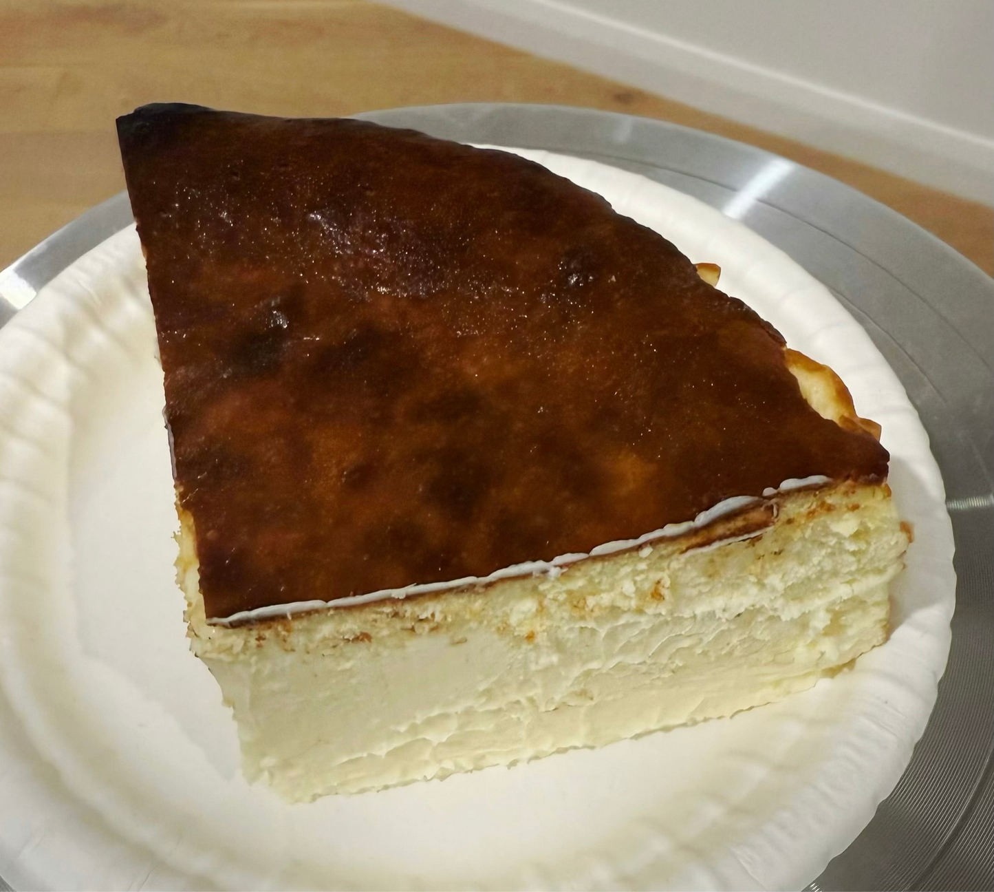 Basque San Sebastián Cheesecake Quarter