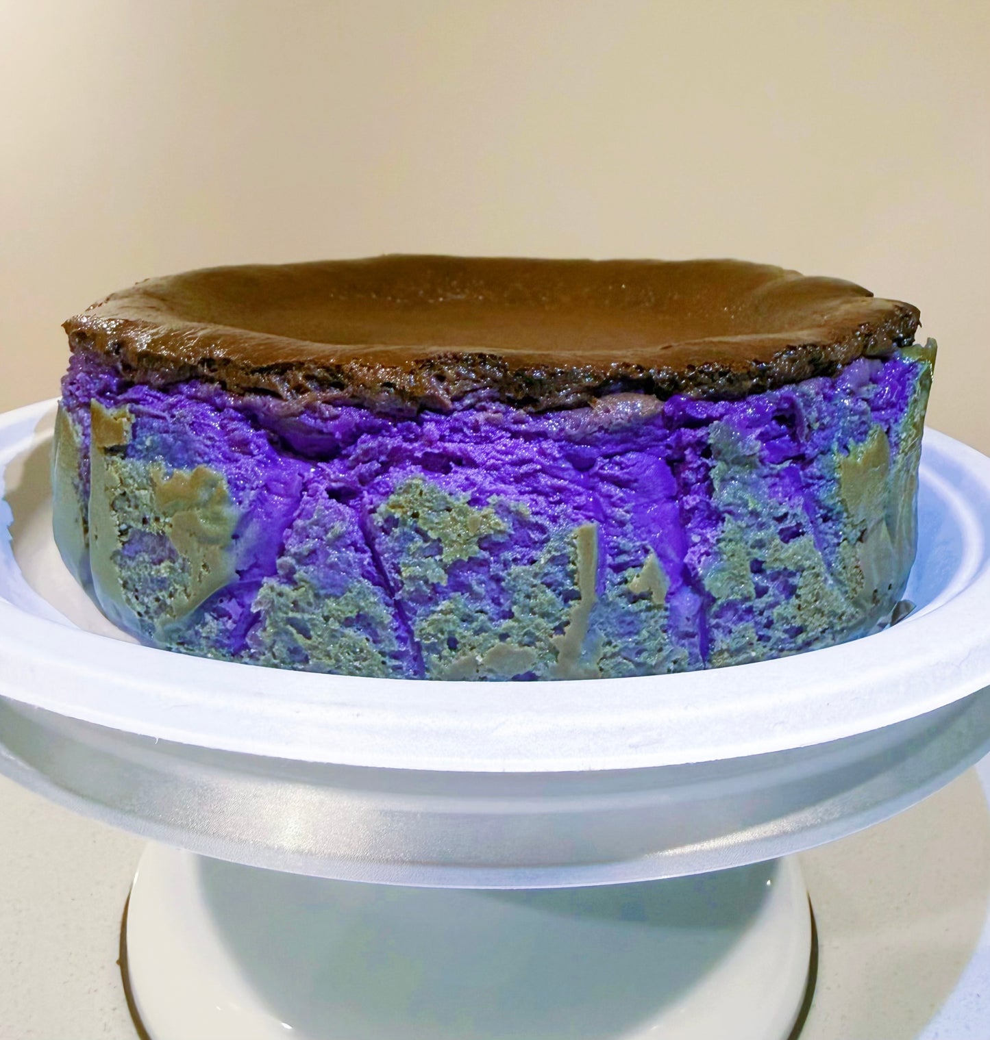 Ube Basque Cheesecake XL