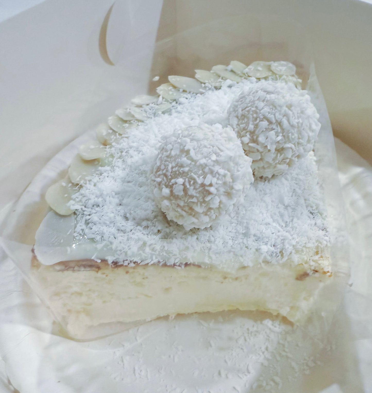 Basque Raffaello Cheesecake Quarter