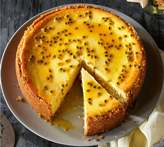 Basque Passionfruit Cheesecake