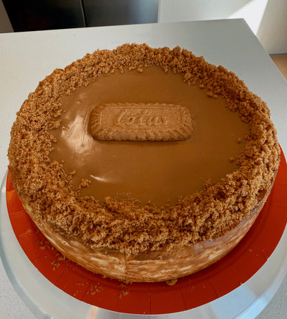 Basque Lotus Biscoff Cheesecake