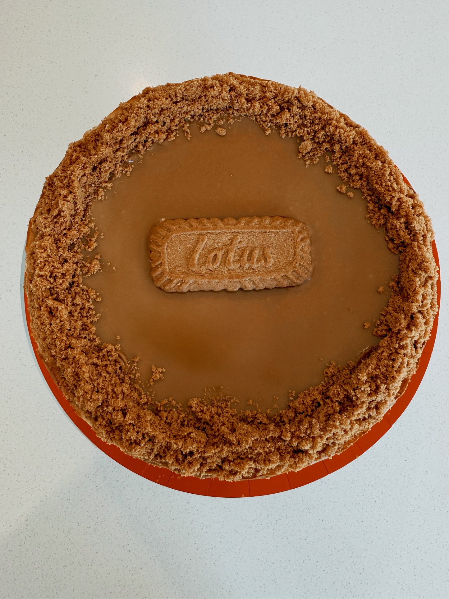 Basque Lotus Biscoff Cheesecake
