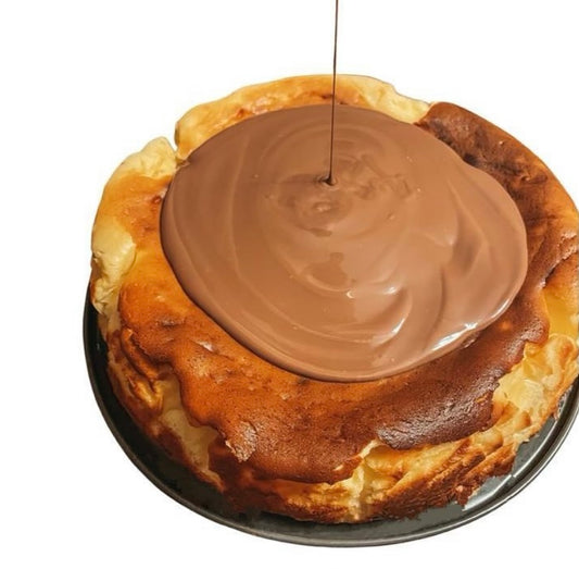 Basque Milk Chocolate Cheesecake XL