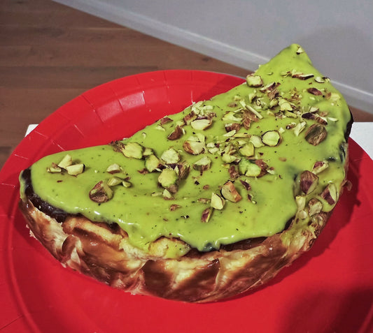 Basque Pistachio Cheesecake Half