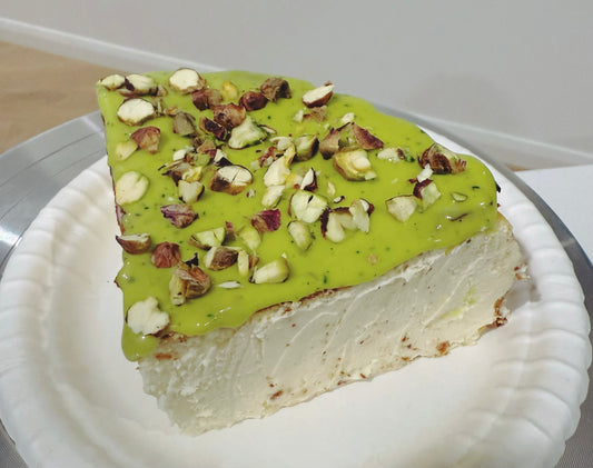 Basque Pistachio Cheesecake Quarter