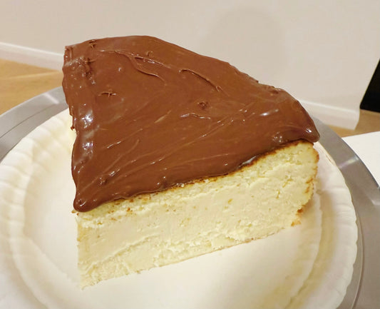 Basque Milk Chocolate Cheesecake Quarter