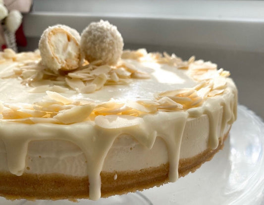 Basque Raffaello Cheesecake Half