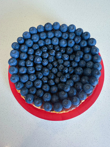 Basque Blueberry Cheesecake