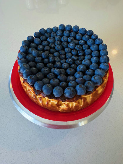 Basque Blueberry Cheesecake